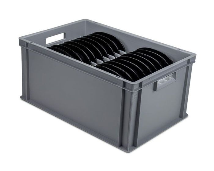 Dinner Plate Storage Box With Dividers