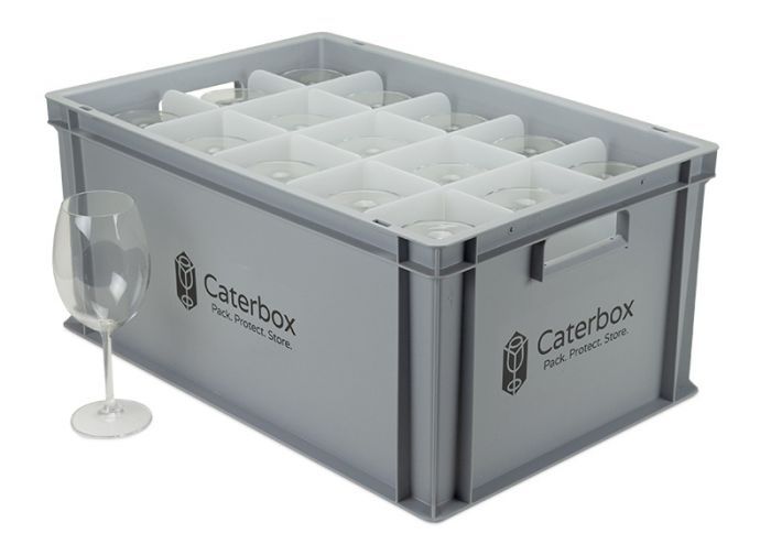 Wine glass storage case 2025