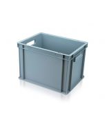 23 Litre Solid Plastic Storage Box (400x300x280mm)