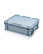 Hinged Lid Euro Box L400xW300xH135mm