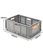 Large folding crate online