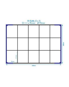 15 Compartment Corrugated Box Dividers