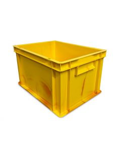 20L Multi-Coloured Stacking Plastic Storage Box (400x300x235mm) - Discounted Surplus Stock