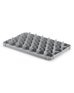 33 Compartment Base Section Euro Crate Divider Insert