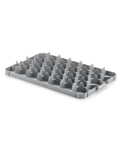 33 Compartment Top Section Euro Crate Divider Insert