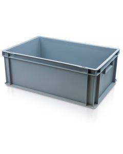 42 Litre Euro Stacking Plastic Container Box (600x400x220mm)Multi Coloured Surplus Stock