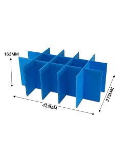 A-Box Dividers Inserts with 15 Cells for ABC Party Equipment Hire Totes & Caterbox Old Style A160-Boxes