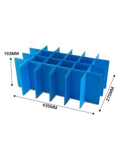 A-Box Dividers Inserts with 24 Cells for ABC Party Equipment Hire Totes & Old Style A160-Boxes