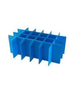 24 Cell Dividers for Caterbox B220 Correx Boxes  & ABC Equipment and Party Hire Totes