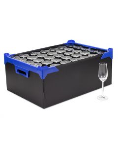 Champagne Glass Storage Boxes