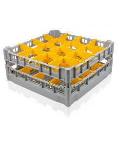 Commercial Glasswasher Rack 500mm For Pint Glasses
