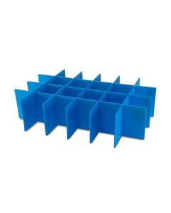 24 Cell Dividers for Caterbox B120 Correx Boxes  & ABC Equipment and Party Hire Totes