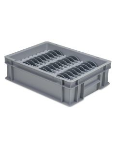 Stackable Storage Box For Saucers