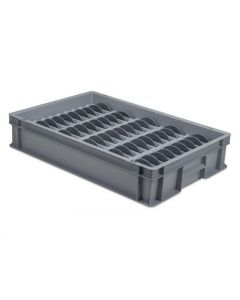 Crockery Storage Box With Compartments