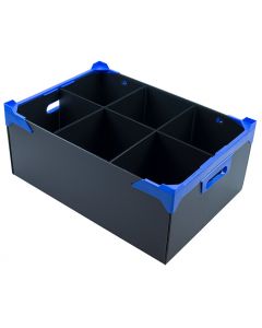 Storage Box For Water Jugs, Glass Vases, Flower Bouquet Black