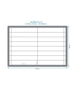 Storage Crate For Dinner Plates With Compartments