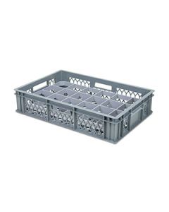 Stacking Glassware Tray with Base Inserts 