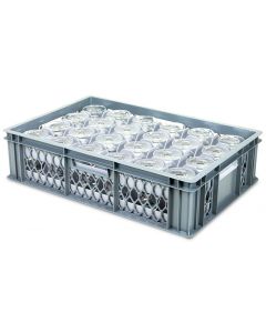 Conveyor Glassware Basket with Inserts 