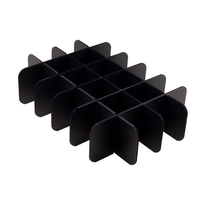 24 Compartment Polypropylene Correx Dividers
