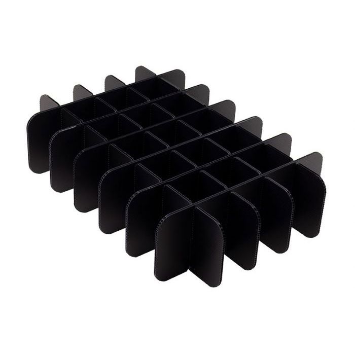 35 Compartment Corrugated Plastic Inserts