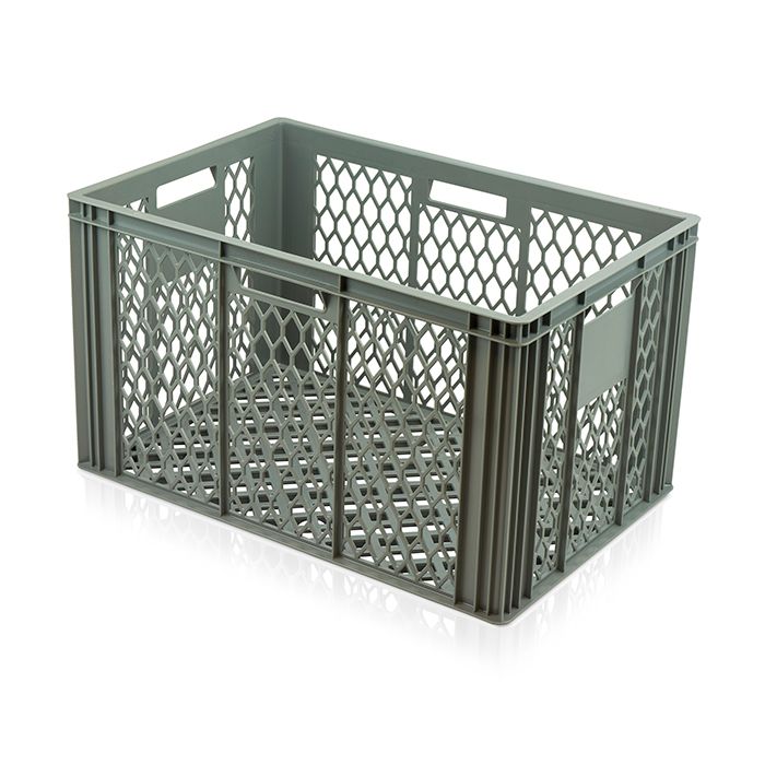 Ventilated Stackable Storage Crate L600xW400xH220mm