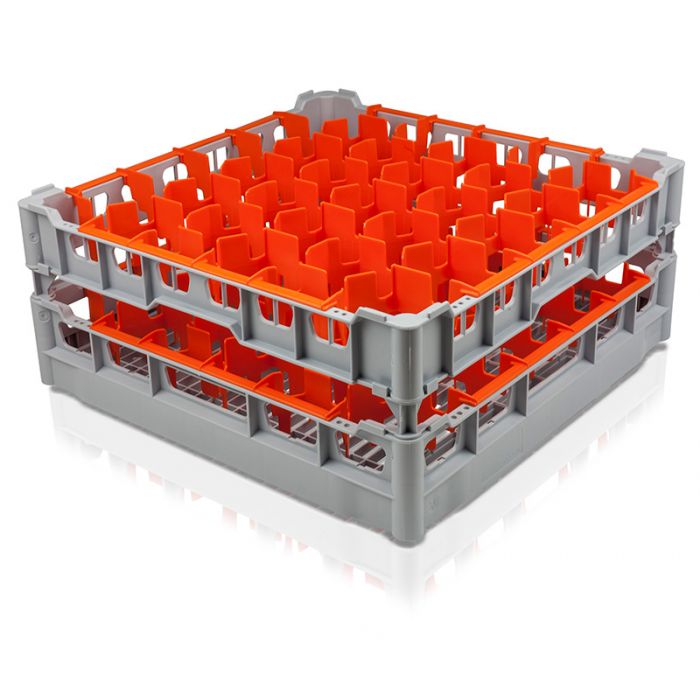 500MM White Wine Glass Dishwasher Rack with 30 Cells