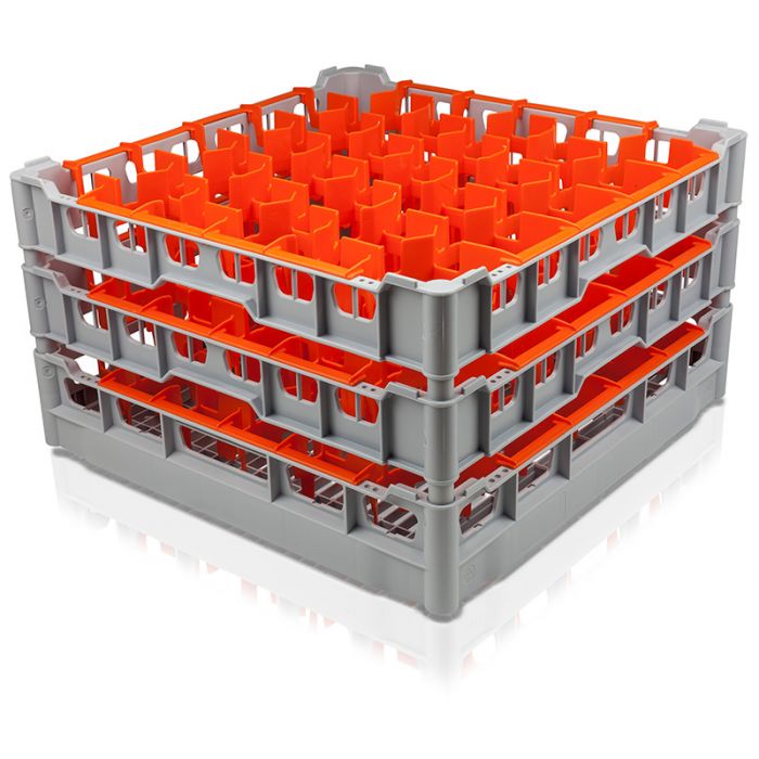 Bar Glass Transport and Washing Basket With 30 Compartments