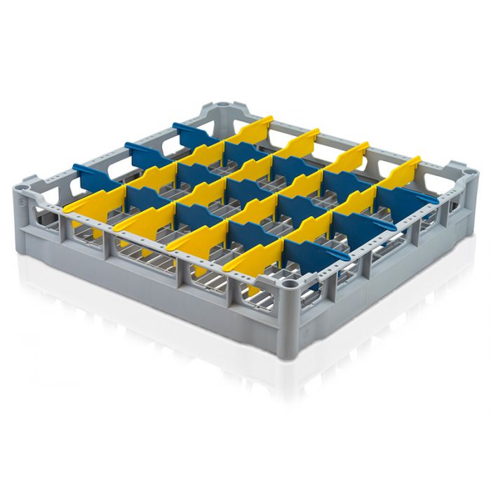 Grey Rack with 20 Compartments 