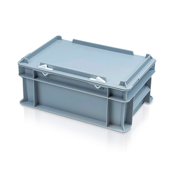 Hinged Lid Quarter Size Euro Box L300xW200xH135mm