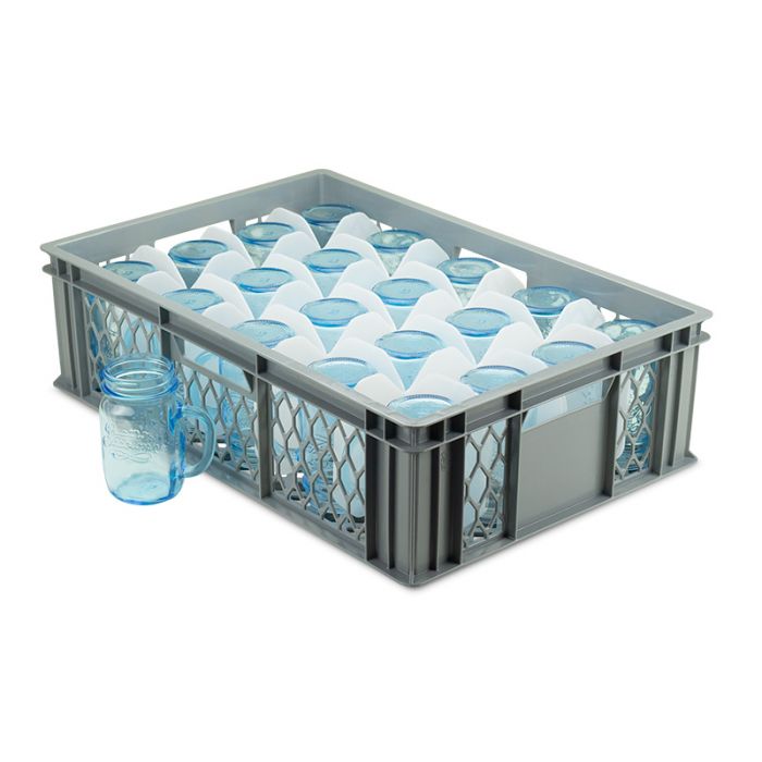Mason Jar Storage Crate