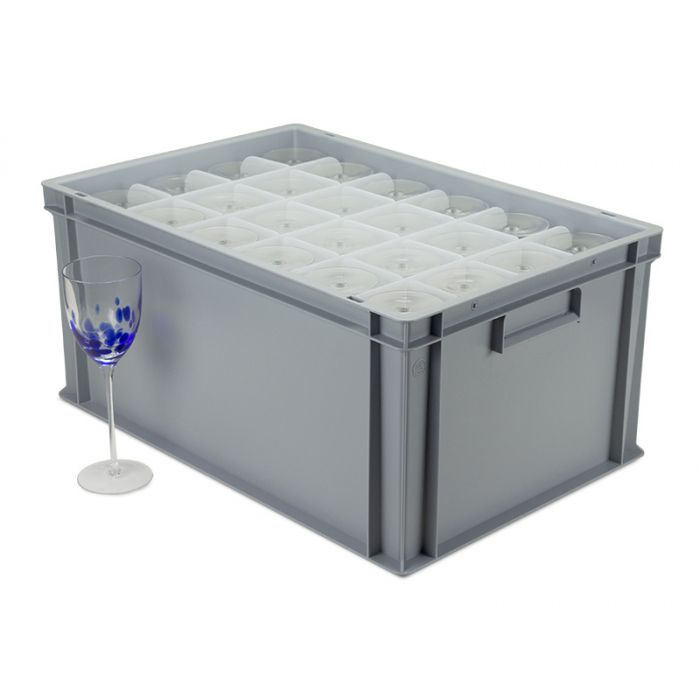 Tall Wine Glass Storage Box 