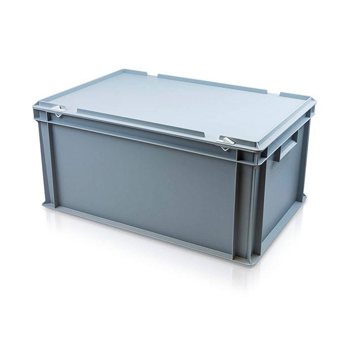 Large Container With Hinged Lid L600xW400xH295mm