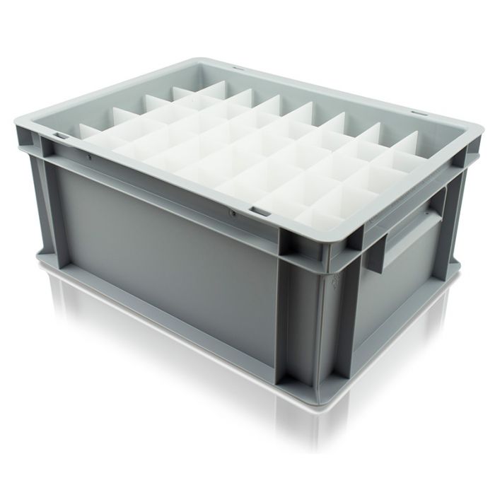 Glassware Euro Storage Box - 35 Cells