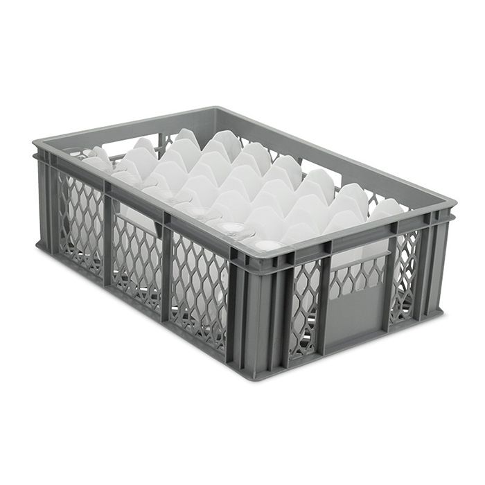 Slim Pint Glass Ventilated Storage Crate