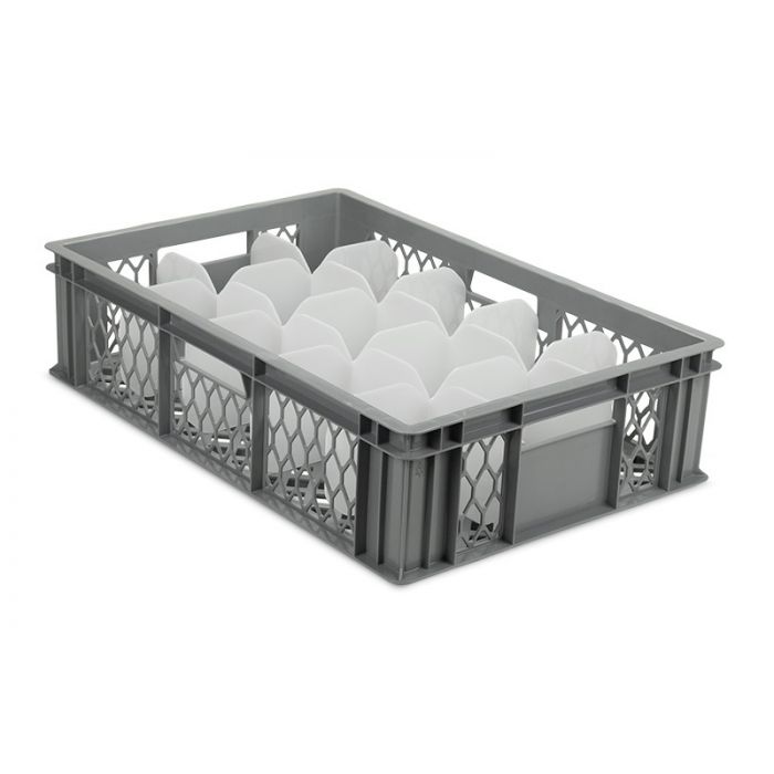 Lattice Cup Box with 15 Compartments 