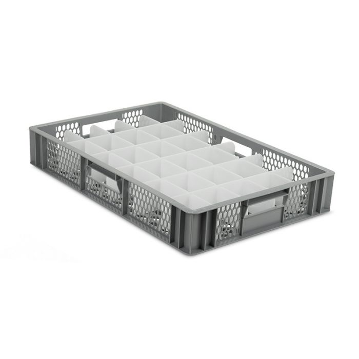 Ventilated Crate with 30 Compartments 