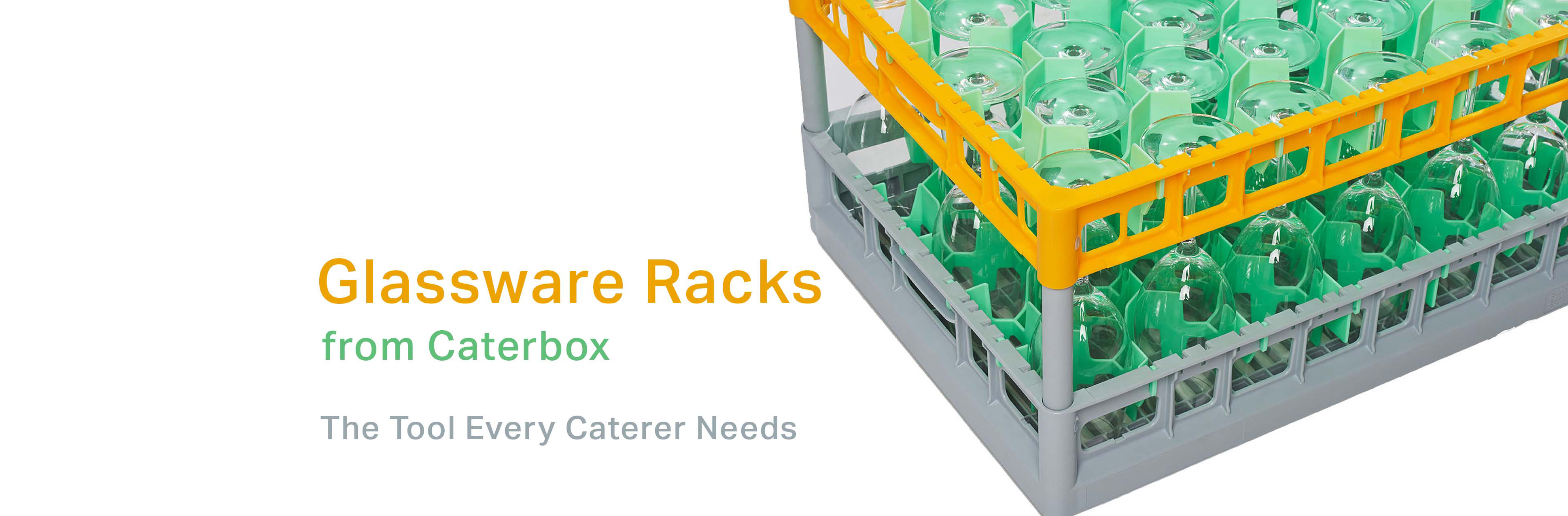 Glassware Racks from Caterbox, the Tool Every Caterer Needs 