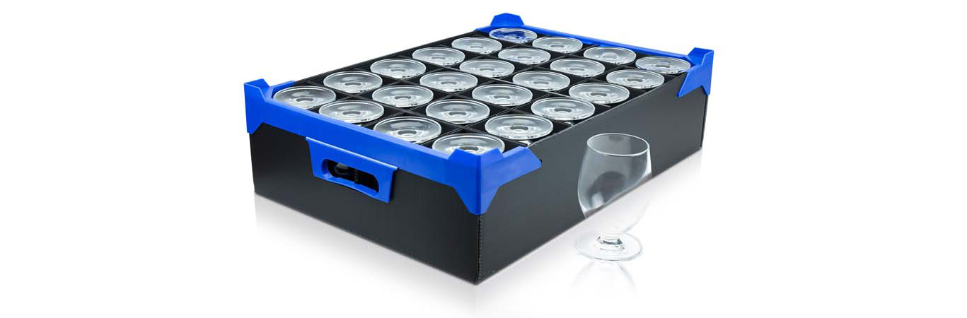 Caterbox's Correx Glass Boxes are ideal for storage and transportation of your glassware!