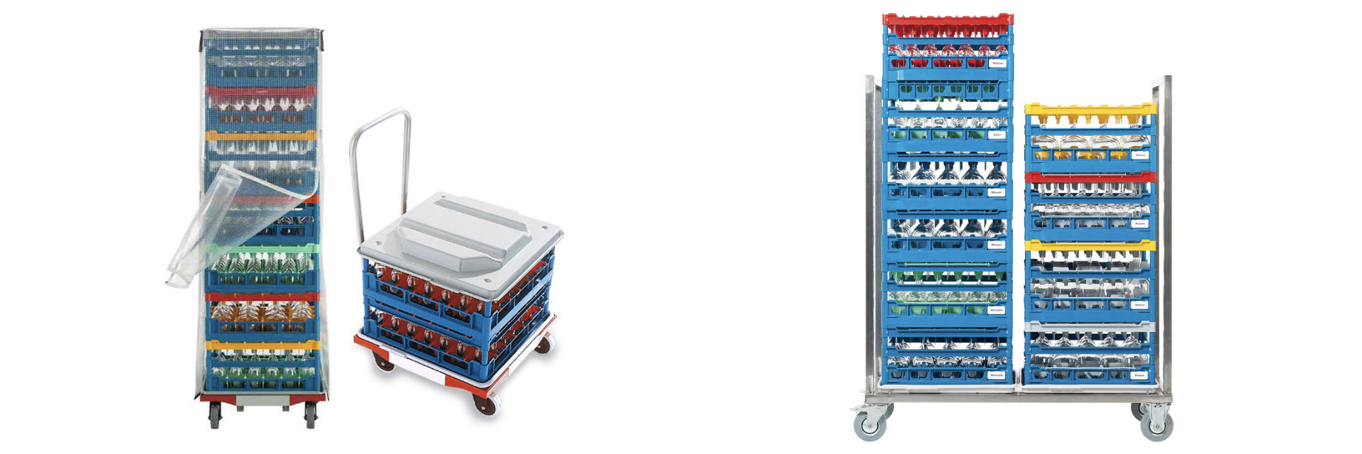 Dishwasher Basket Trolleys